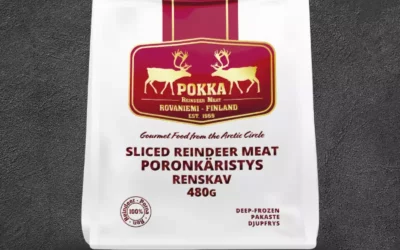 Sliced Reindeer Meat  – 480 grams – 90%
